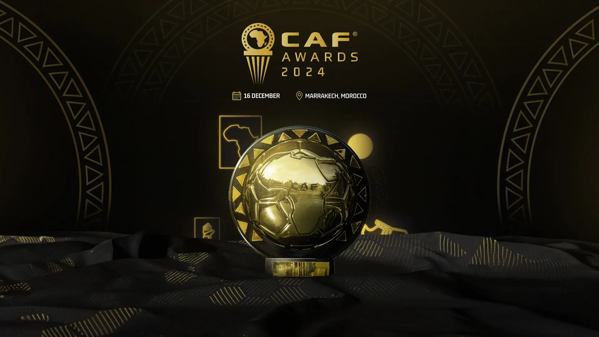 CAF announce final lists of nominees for 2024 CAF Awards Soccer24